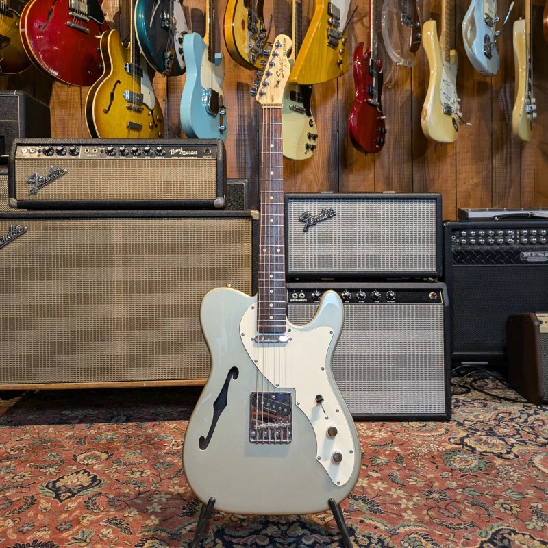 Squier Vintage Modified Telecaster Thinline - Shoreline Gold - Image 3