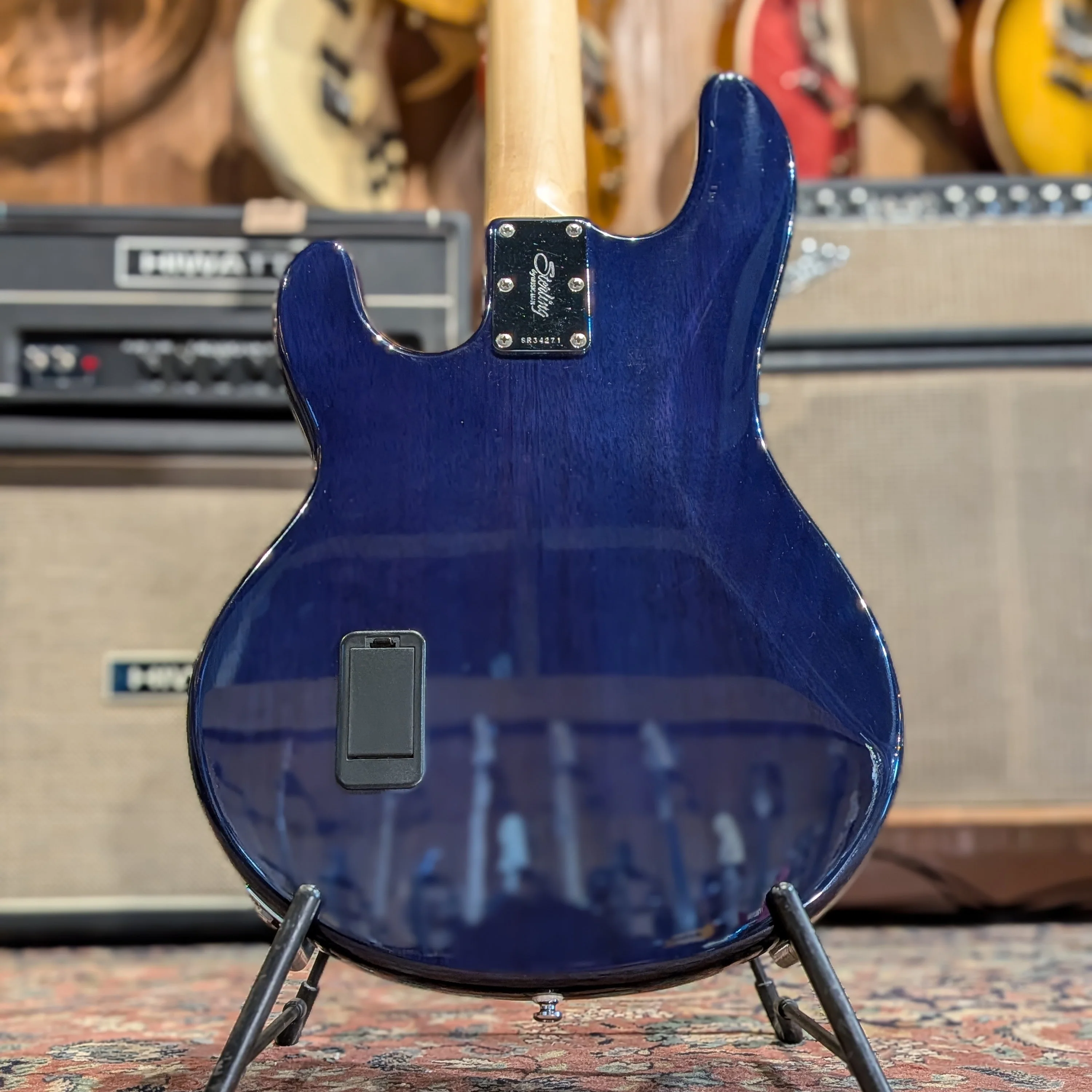 Sterling by MusicMan Ray 34 - Neptune Blue - Korea - Image 2