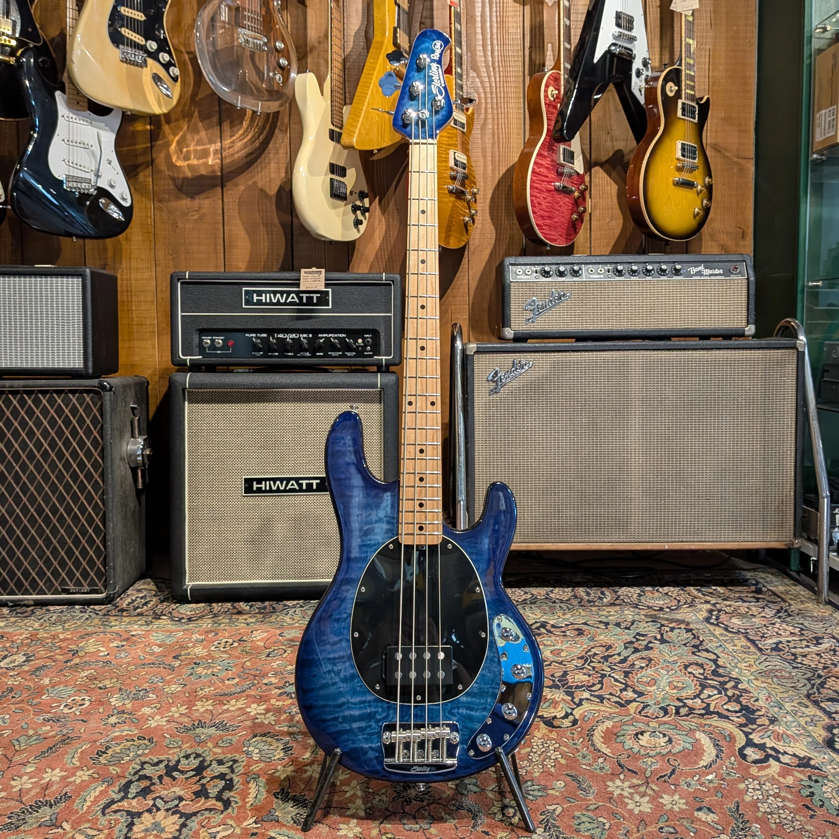 Sterling by MusicMan Ray 34 - Neptune Blue - Korea - Image 3