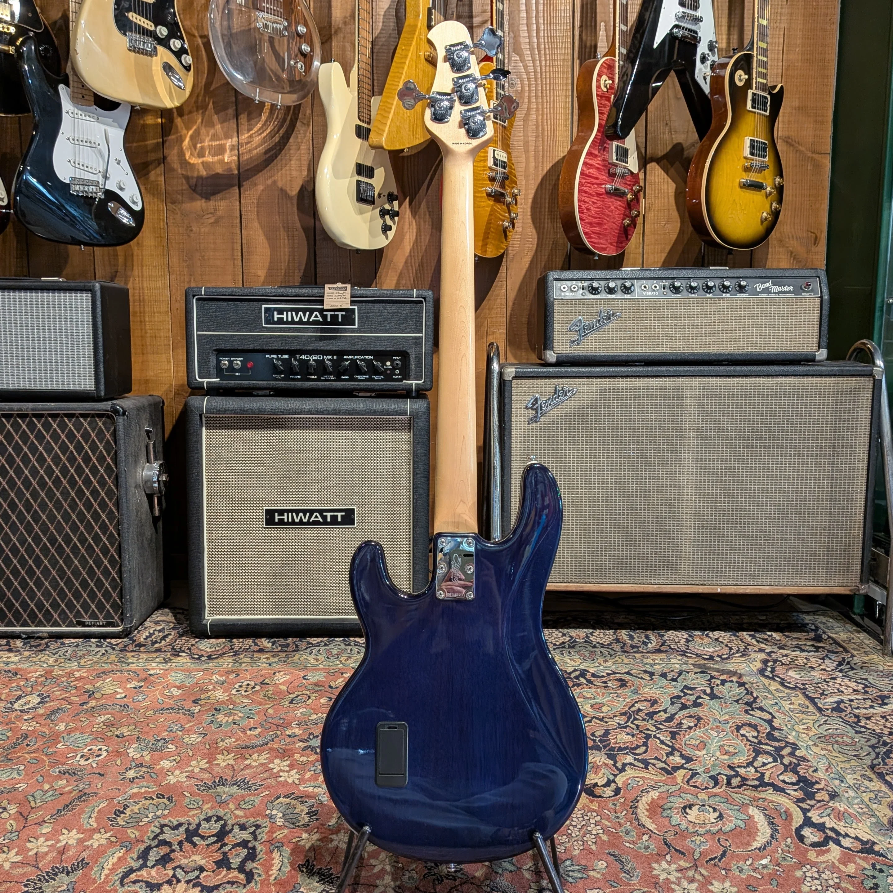 Sterling by MusicMan Ray 34 - Neptune Blue - Korea - Image 4