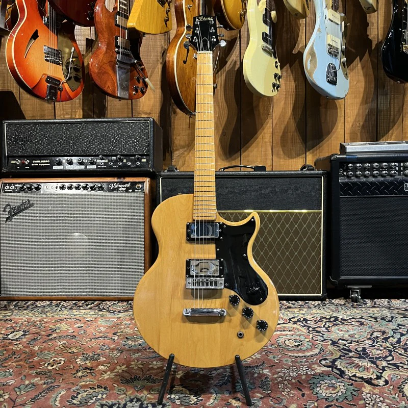 STONE Japanese GIBSON L6 COPY 70's-80's - Image 3