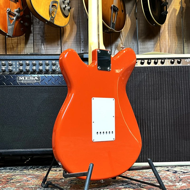 Surf Guitares Ladycaster SSS Fiesta Red - Image 2