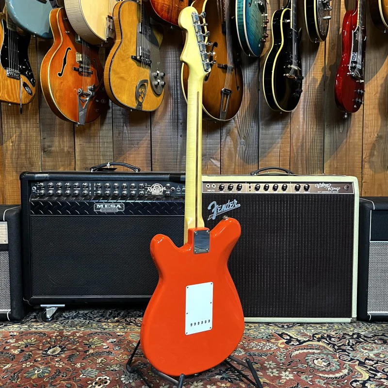 Surf Guitares Ladycaster SSS Fiesta Red - Image 4
