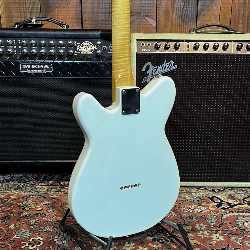 SURF GUITARES LADYCASTER THINLINE HH RELIC SURF GREEN - Image 2