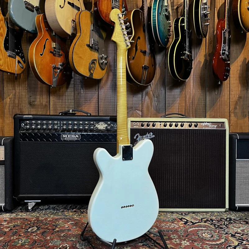 SURF GUITARES LADYCASTER THINLINE HH RELIC SURF GREEN - Image 4