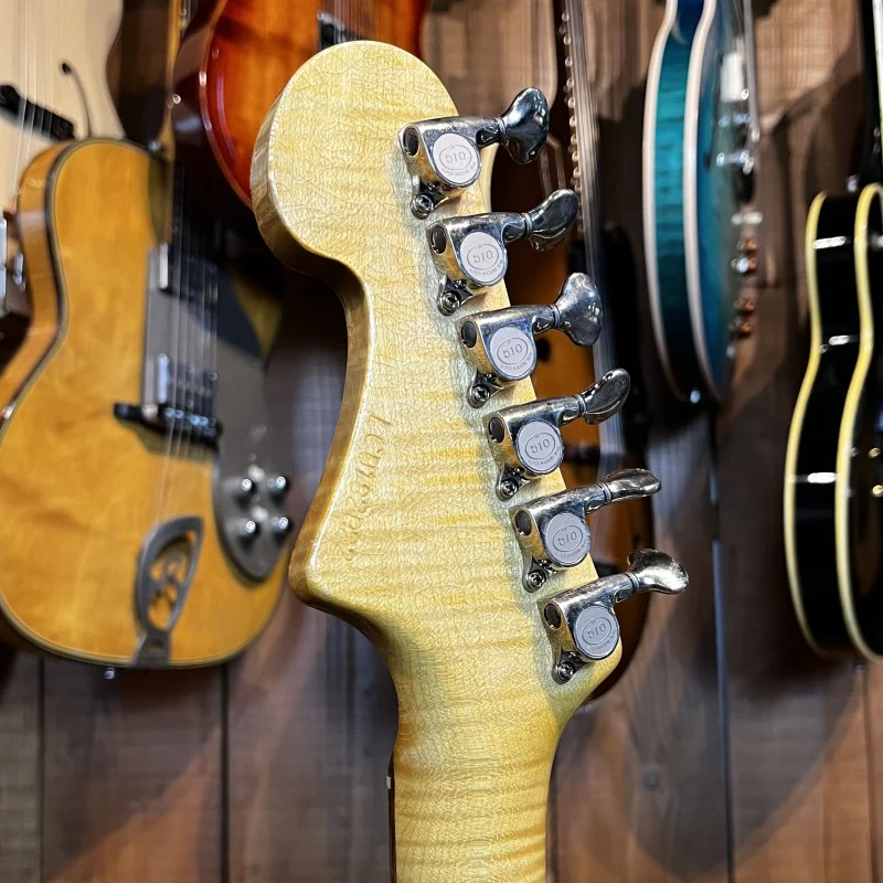 SURF GUITARES LADYCASTER THINLINE HH RELIC SURF GREEN - Image 6
