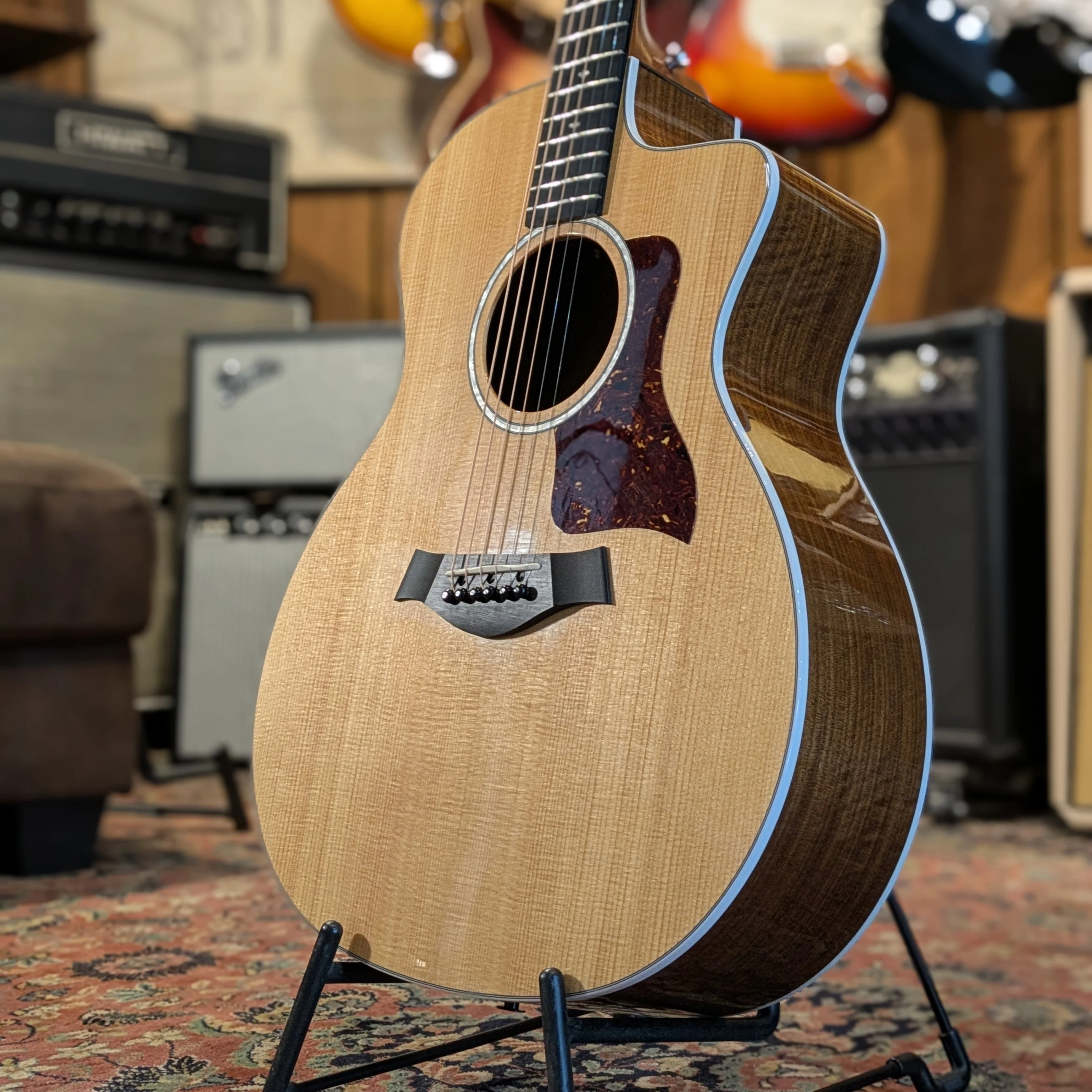 Taylor 214ce-CF DLX 2020 - Natural - Image 3