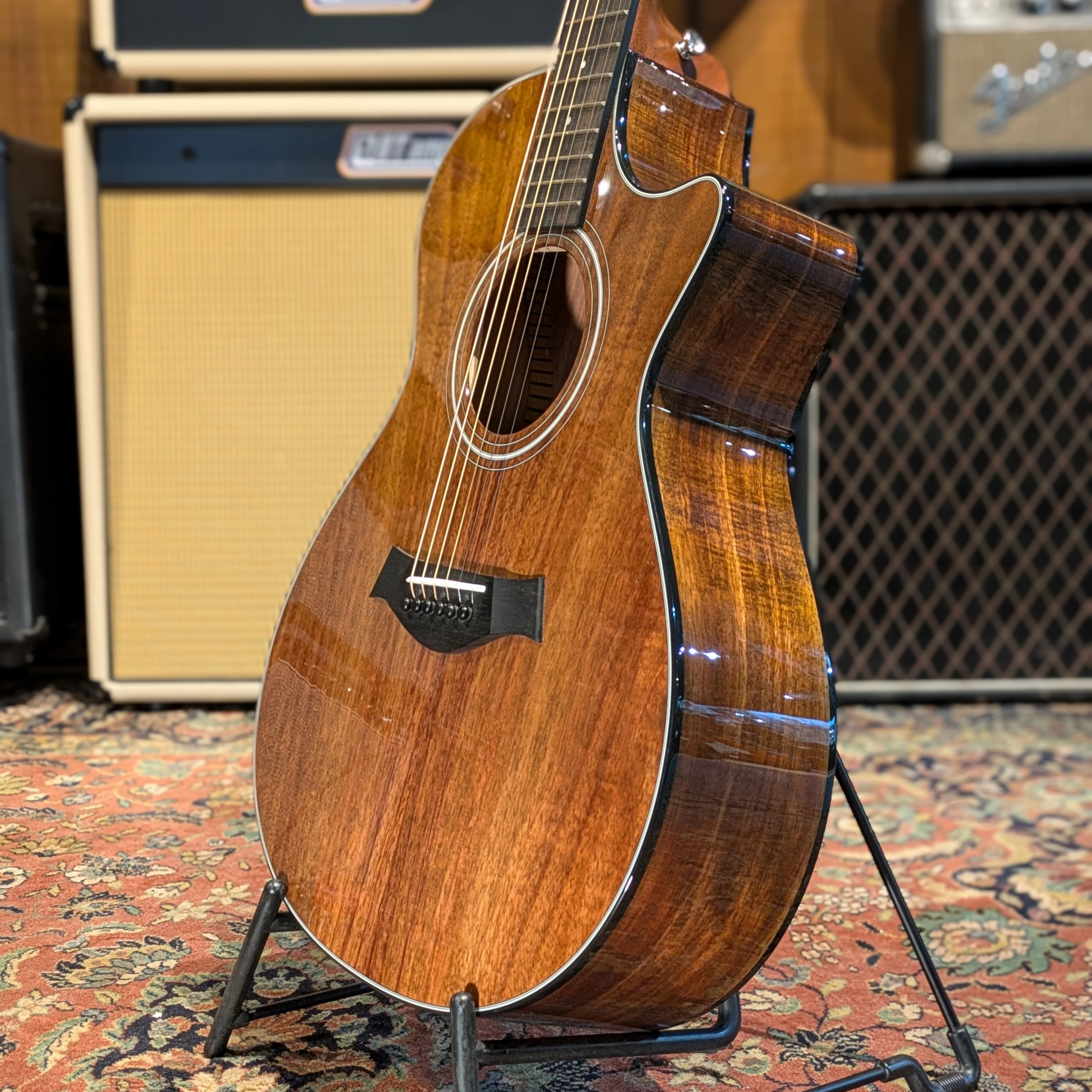 Taylor 422ce-K LTD Koa 2021 - Natural - Image 4