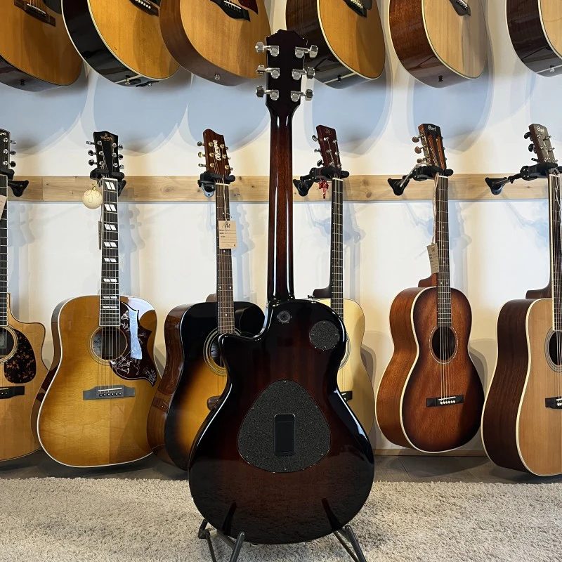 Taylor T5z Classic DLX with Tropical Mahogany Top 2022 - Shaded Edgeburst - Image 4