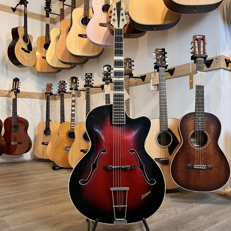 TELLSON ARCHTOP REDBURST 60S - Image 3