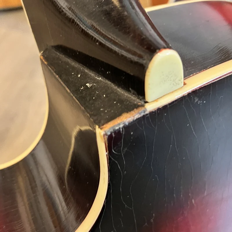TELLSON ARCHTOP REDBURST 60S - Image 9