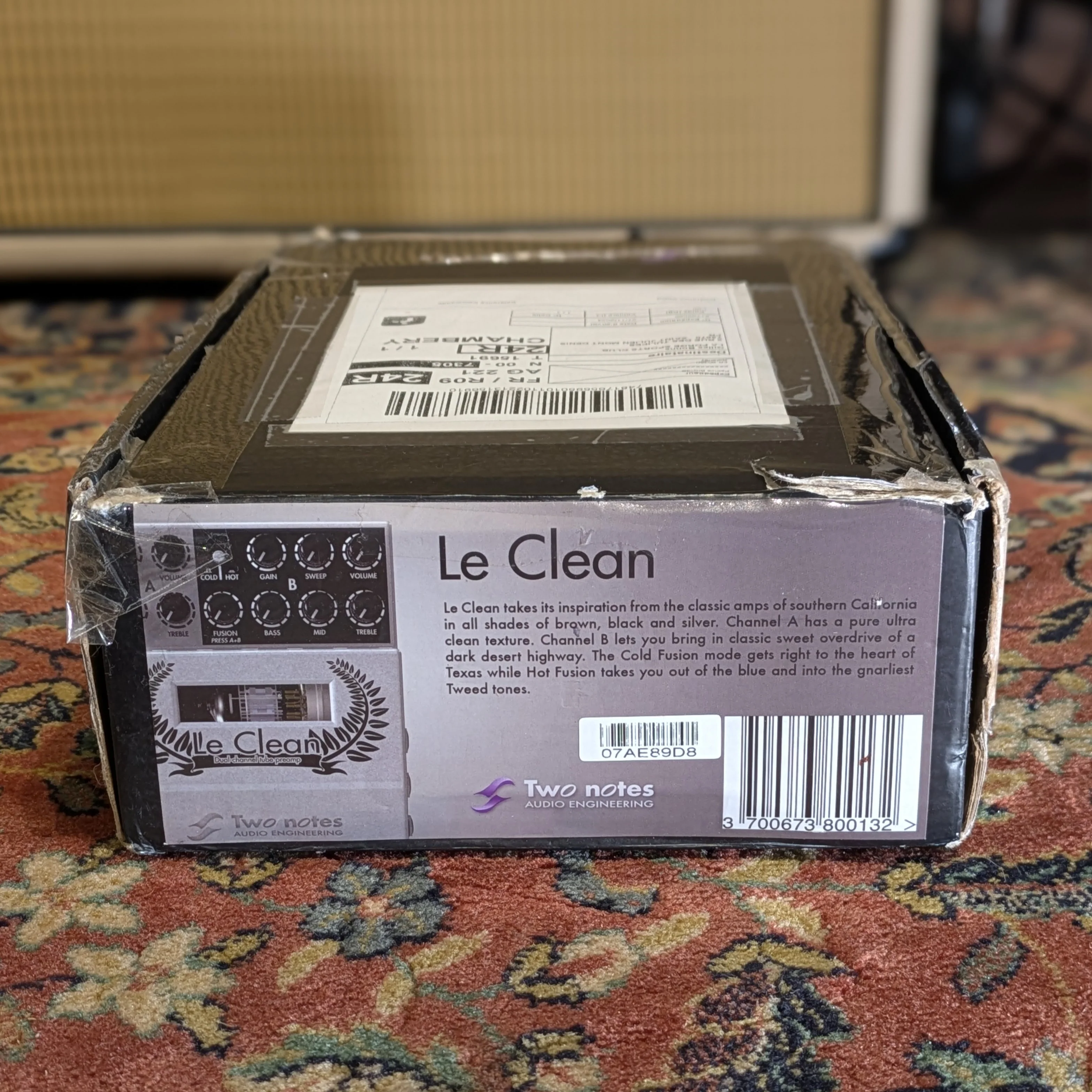 Two Notes Le Clean Dual Channel Tube Preamp 2010s - Silver - Image 5