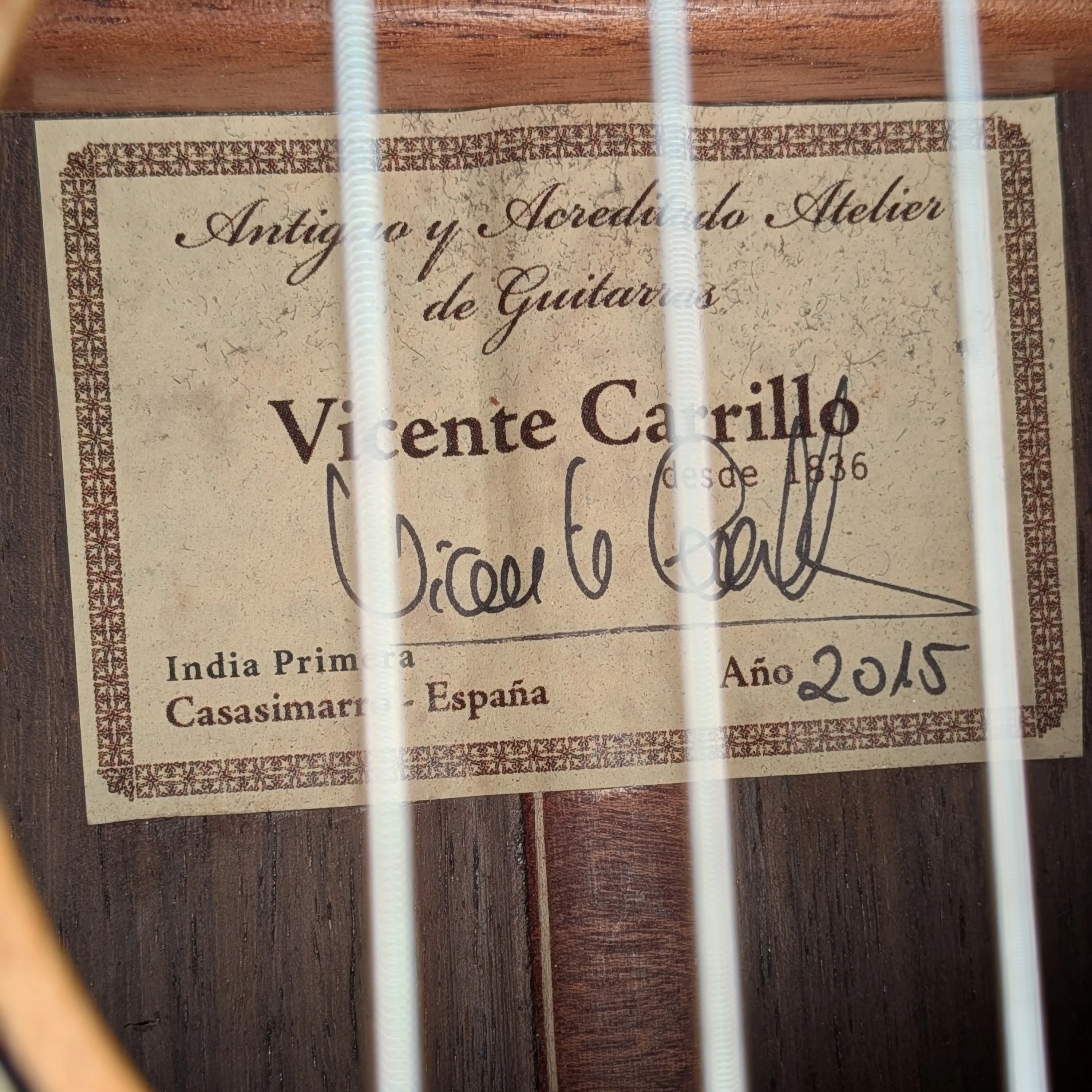 Vicente Carrillo India Primera - 2015 - Spain - Image 7