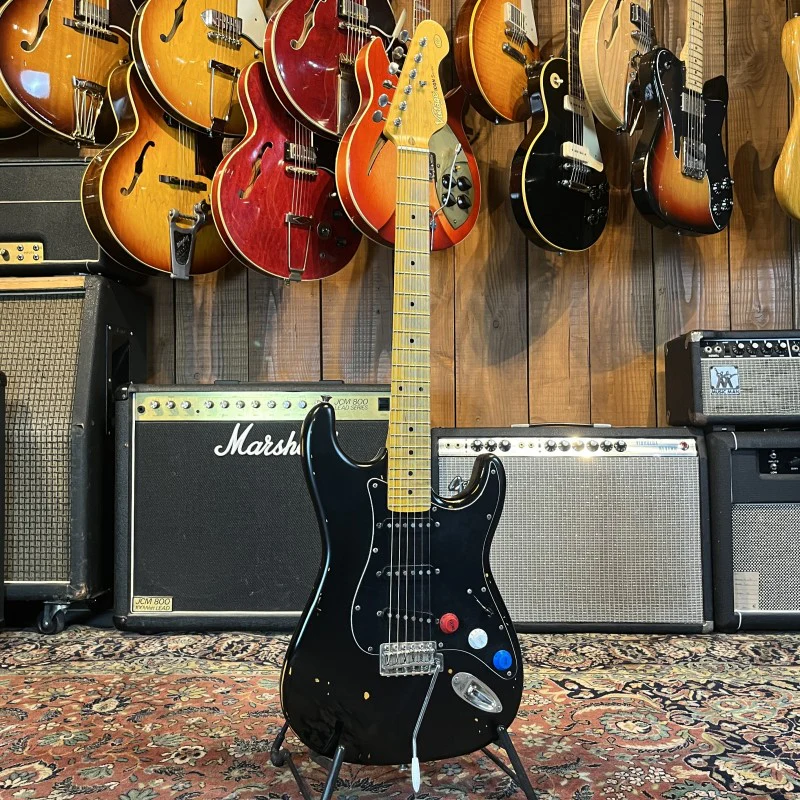 Vintage V6 Icon Series SSS Distressed Boulevard Black - Image 3