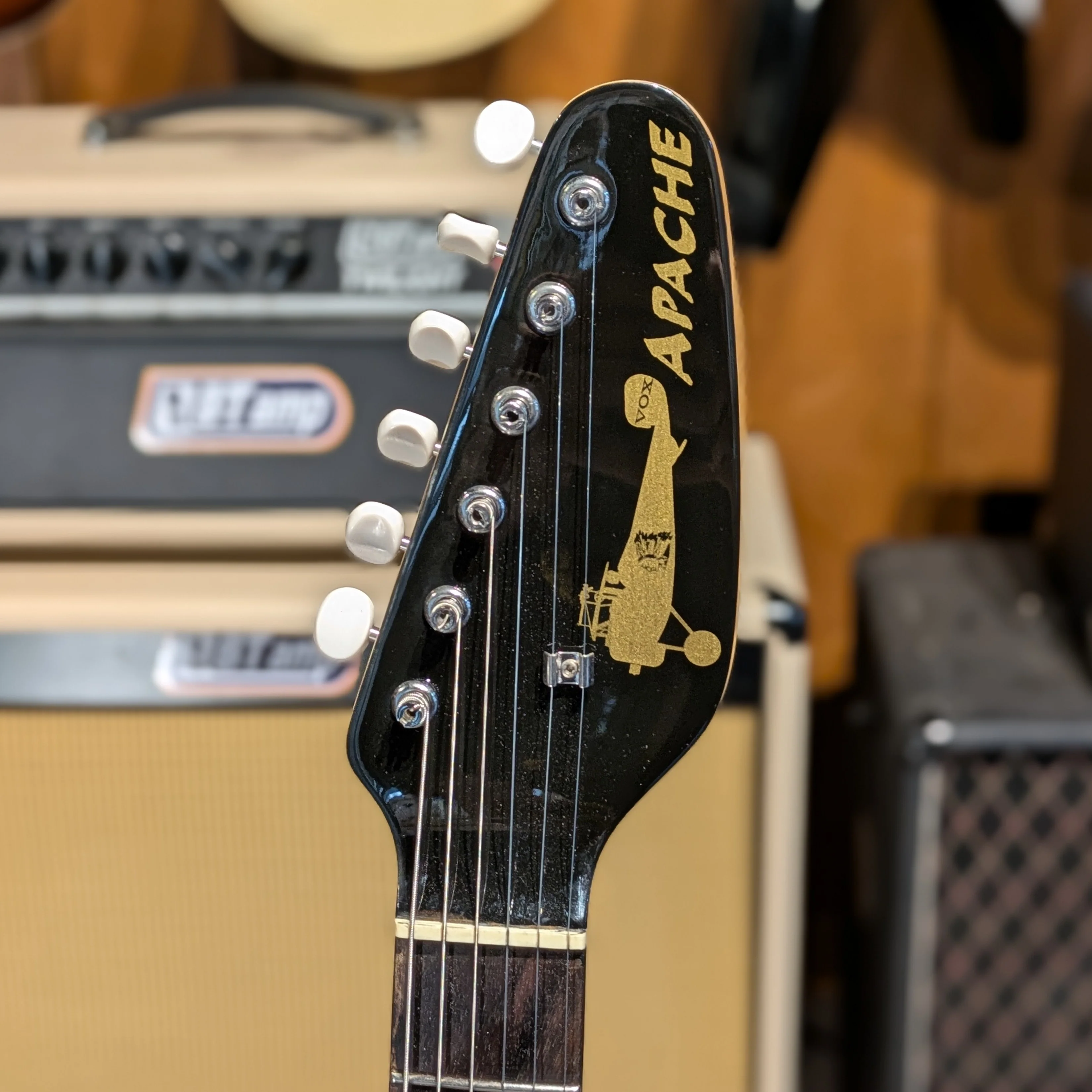 Vox Apache 2 Guitar 2010s - Black - Image 5