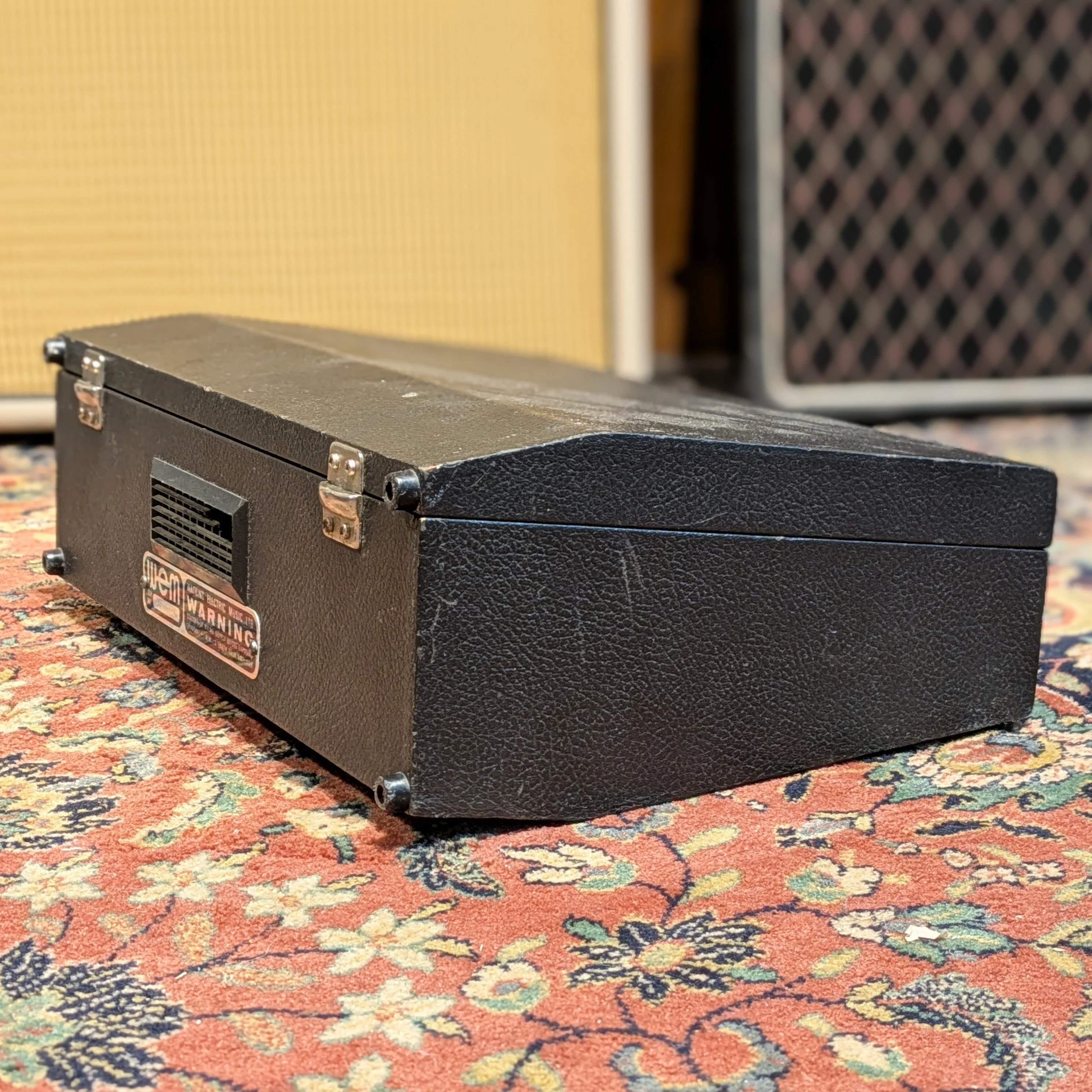 WEM Watkins Copicat Mk4 Solid-State Tape Echo 1970s - Metal with Black Case - Image 4