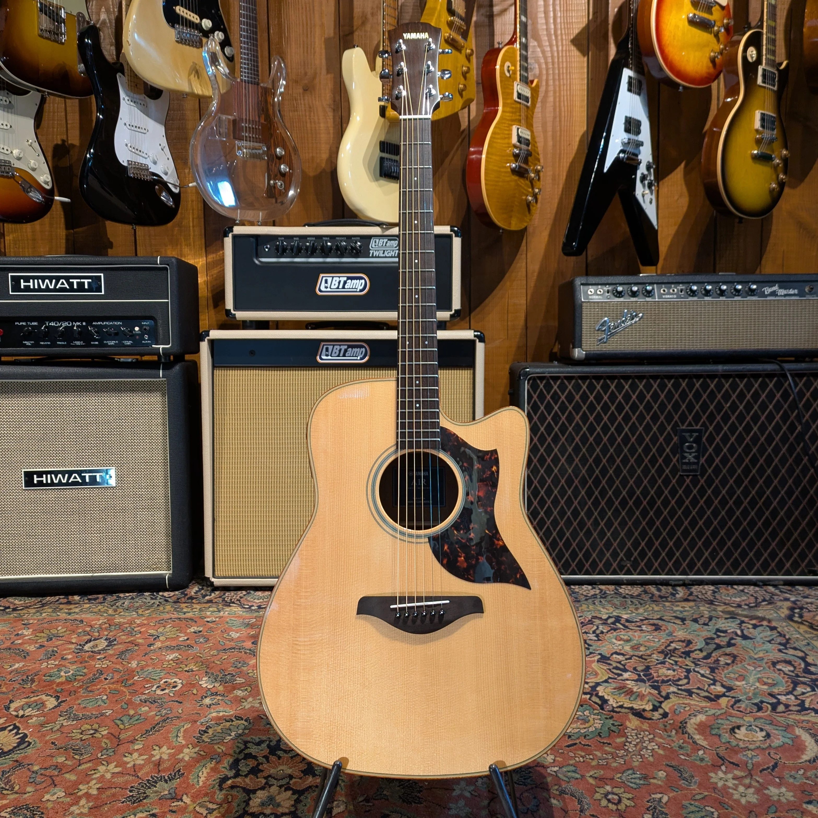 Yamaha A1R Dreadnought 2010s - Natural - Image 6
