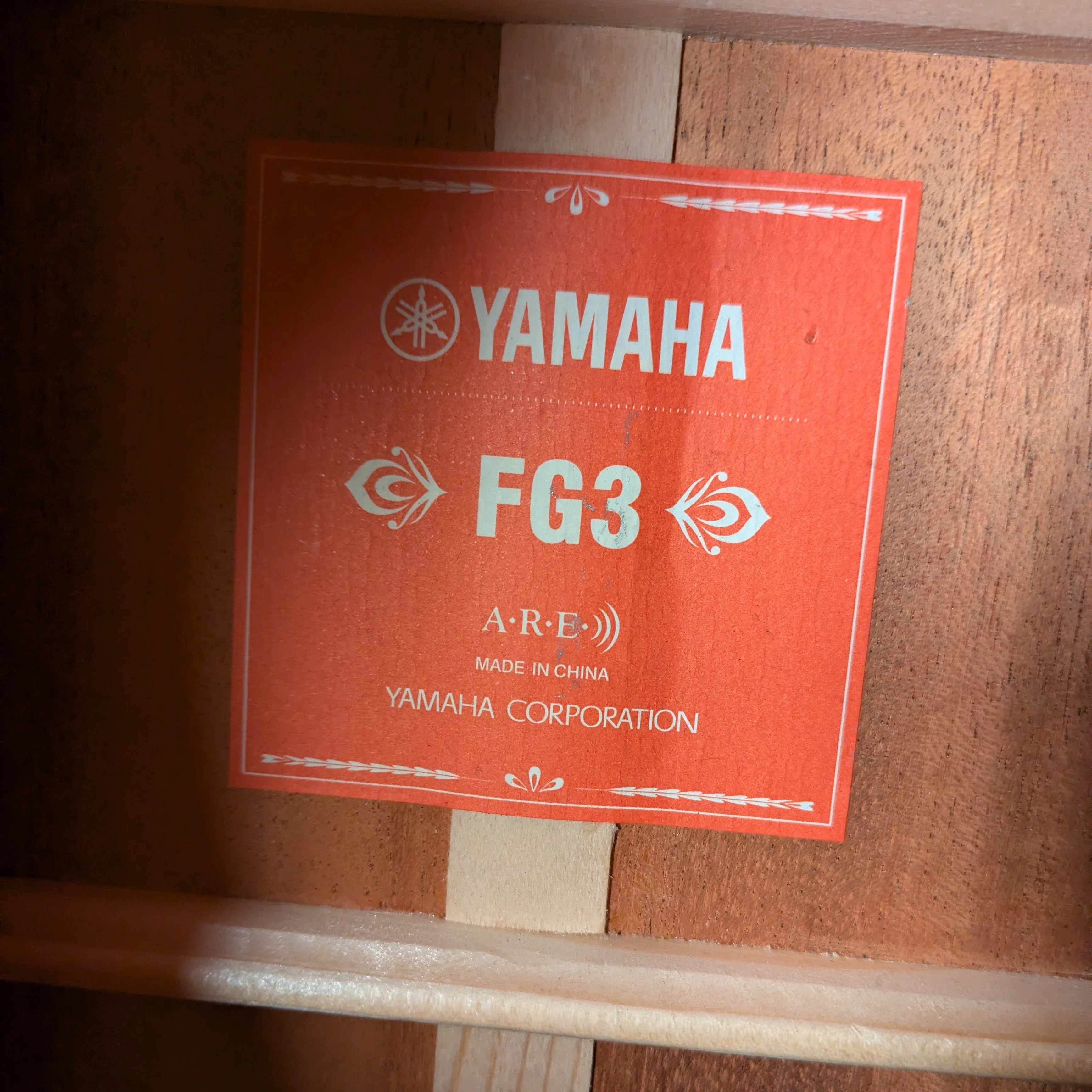 Yamaha FG3-Red Label - Image 5