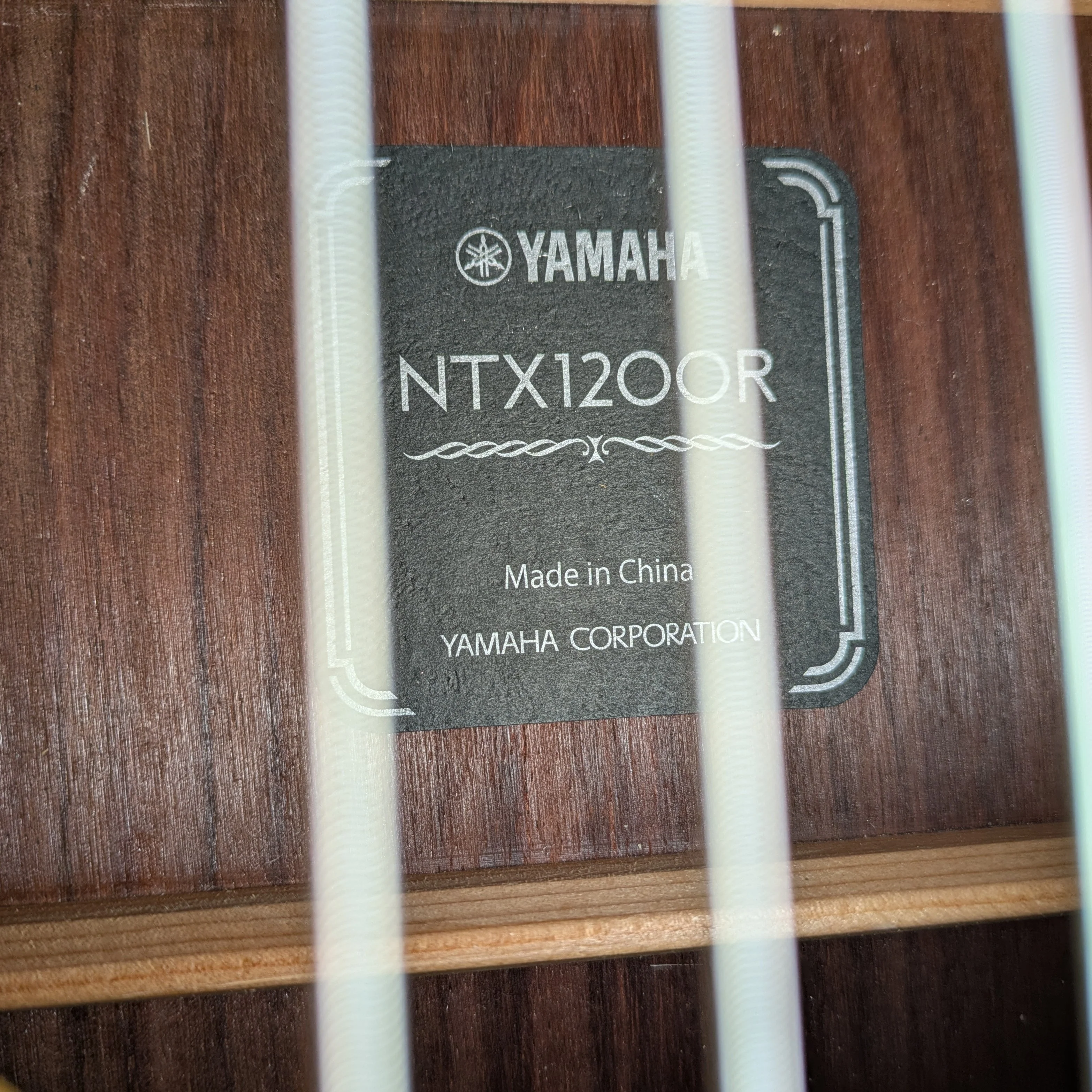 Yamaha NTX1200R Acoustic Guitar 2010s - Natural - Image 9