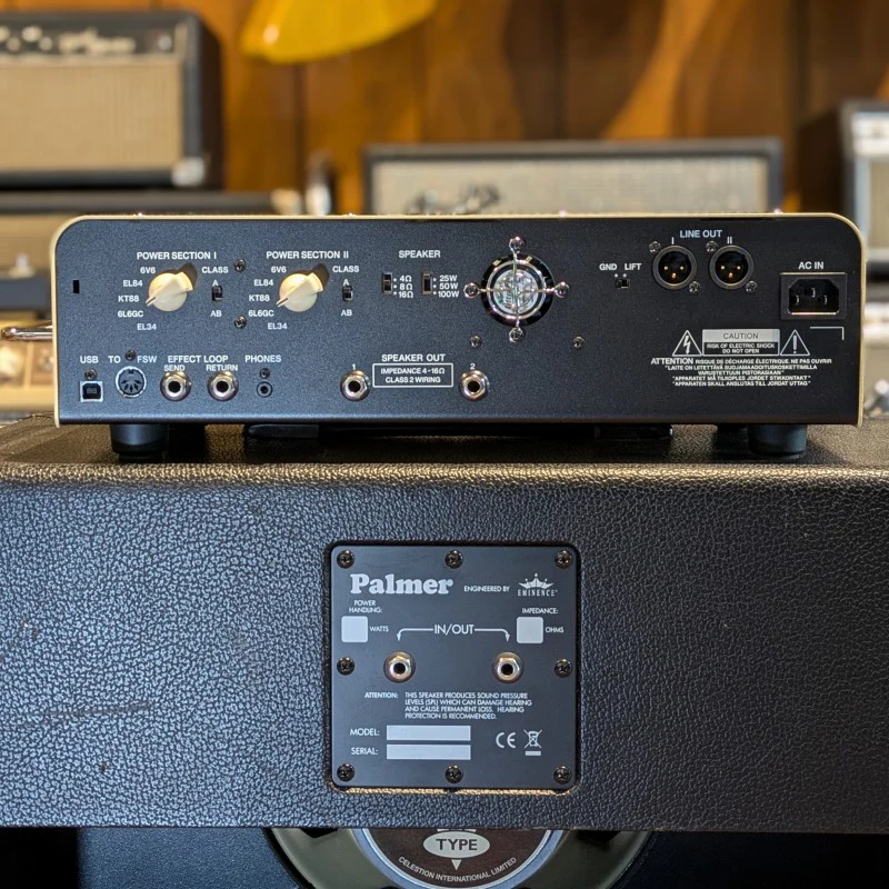 Yamaha THR 100 + Cab Palmer 1x12 Celestion G12 V-Type - Image 3