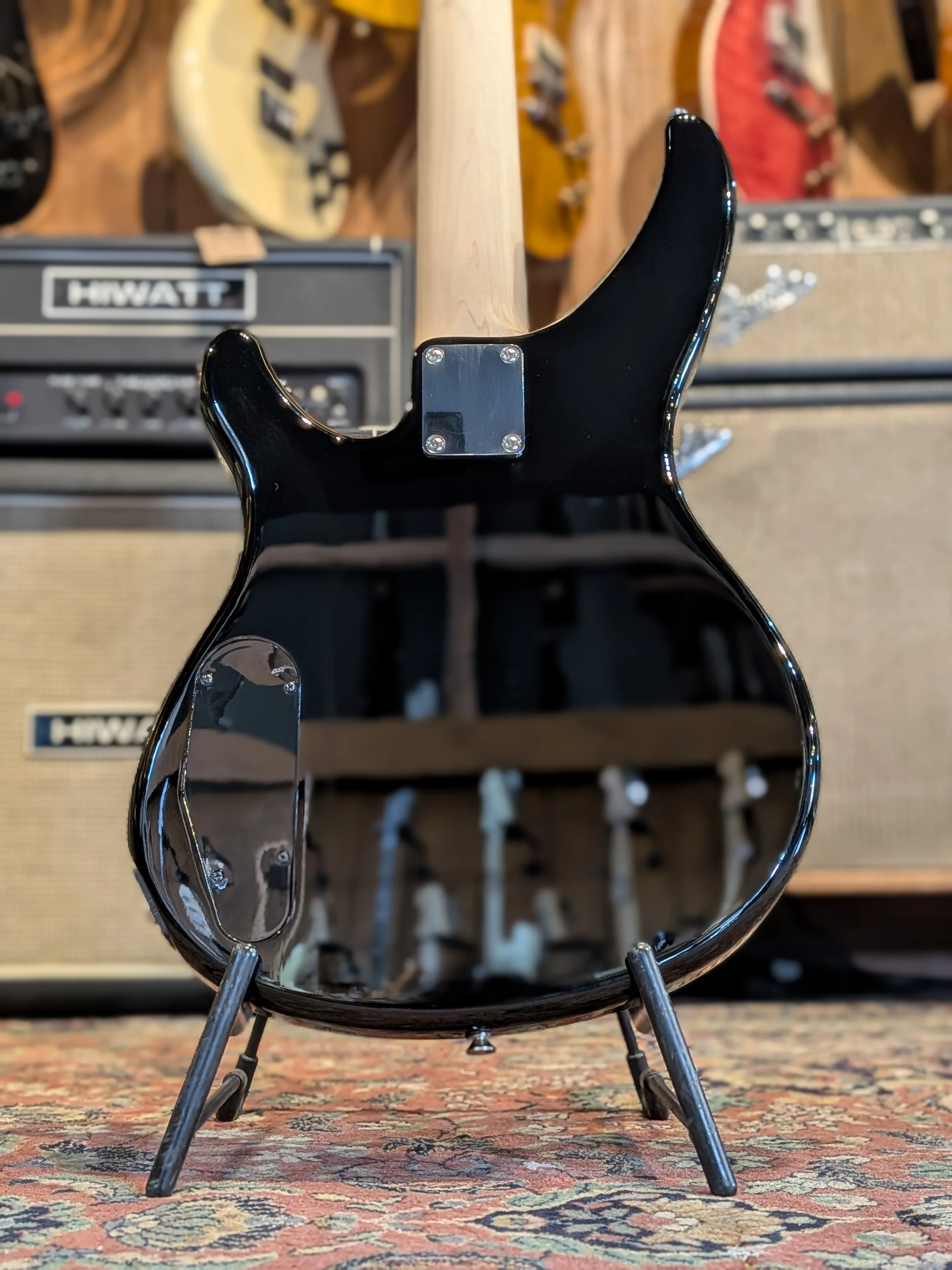 Yamaha TRBX174 4-String Electric Bass 2010s - Black - Image 2