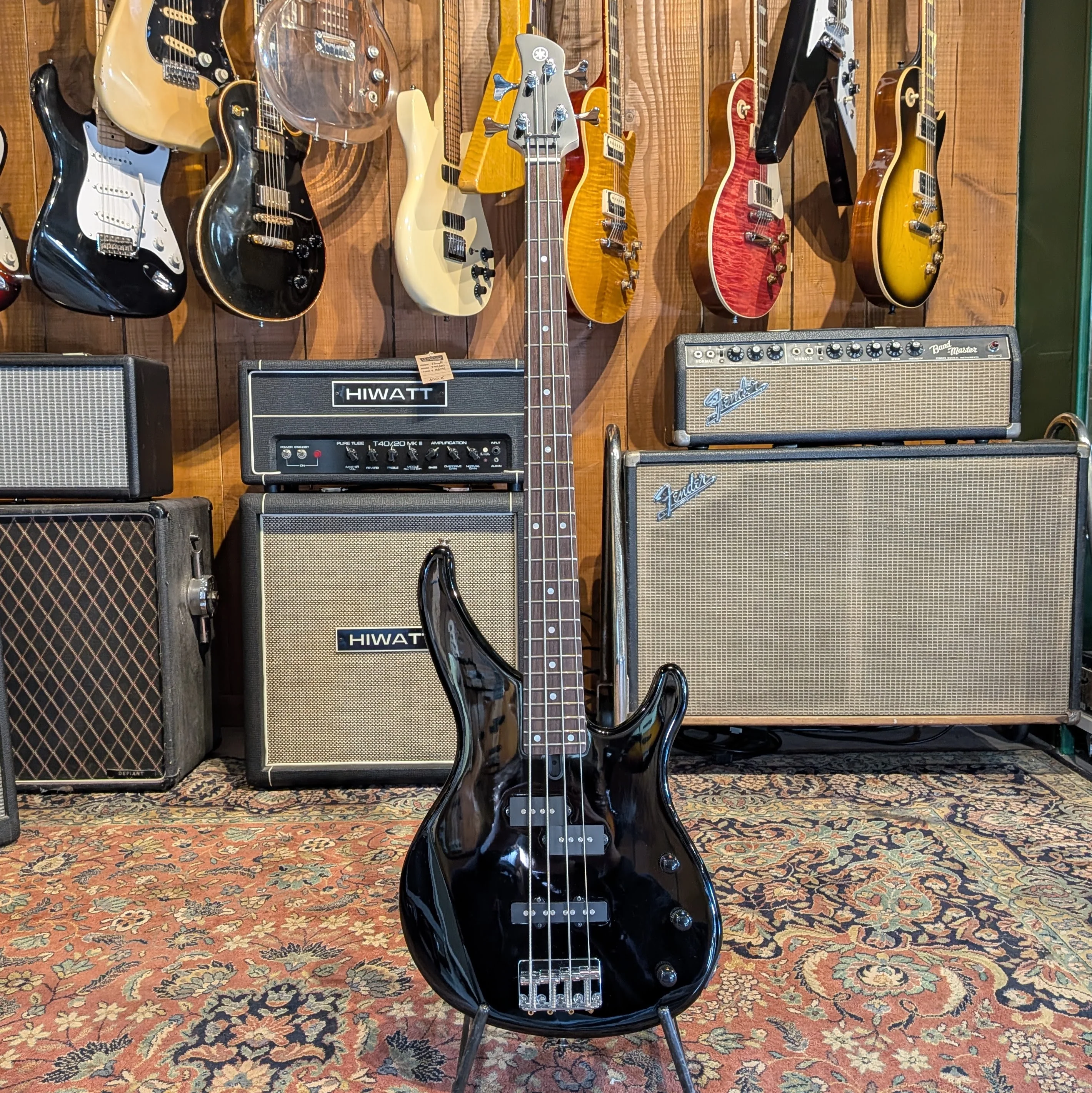Yamaha TRBX174 4-String Electric Bass 2010s - Black - Image 3