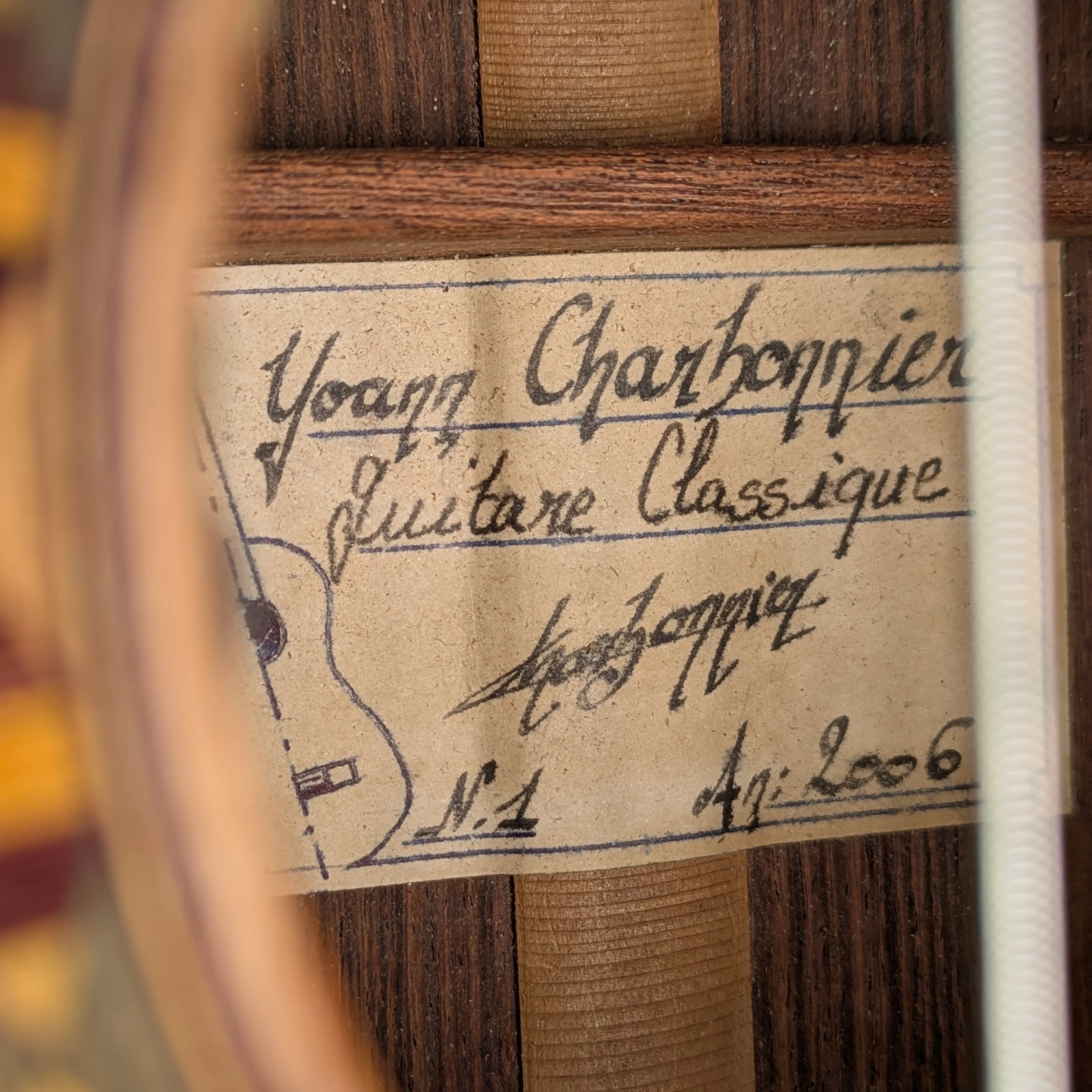Yoann Charbonnier Classical guitar 2006 - Image 9